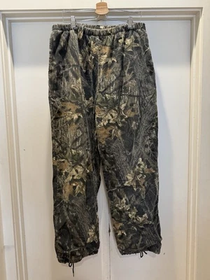 VTG Scent Lok Treebark Camo Pants Mens XL 34x31 Baggy Heavy Cotton - Image 1 of 4
