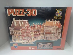 New Sealed Alsace 959 pc Puzzle Wrebbit Puzz-3D 3D Puzzle France - Picture 1 of 9