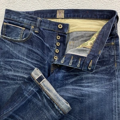 PRPS Selvedge Jeans Mens 34x34 Indigo Blue American Japanese Donwan Harrell - Image 1 of 4