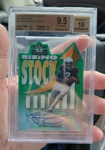 (BGS 9.5) 2014 Leaf Valiant Draft Johnny Manziel Rising Stock Rookie Auto RSJM2 - Bild 1 von 2