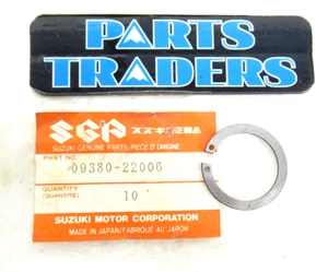 NOS Genuine Suzuki Transmission Circlip DR-Z250 DR-Z400 DR200 DR250 DR350 DR650  - Picture 1 of 1