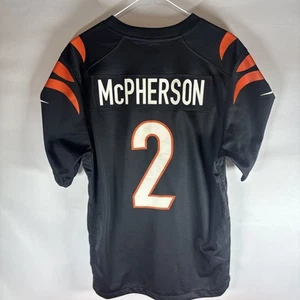 Cincinnati Bengals Jersey Black Nike NFL Football Evan McPherson #2 Men’s Small - Picture 1 of 10