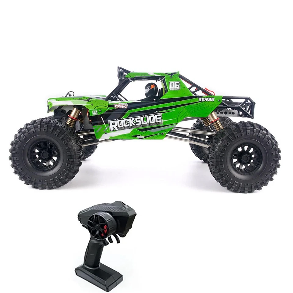 4WD 1:6 YIKONG RC Crawler RC Off Road Vehicle RTR Battery 80A ESC Metal Gear - Image 1 of 4