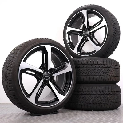 Winterräder 19 Zoll Audi TT TTS 8S Original Felgen 8S0601025BE Winterreifen 93W - Bild 1 von 4