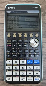 Casio graphischer Taschenrechner (FX-CG50) (OHNE AKKUDECKEL, OHNE FRONTDECKEL) A4 - Bild 1 von 4