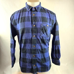 Field Stream Herren Flanellhemd Large blau Büffel kariert Knopfleiste Outdoor kuschelig - Bild 1 von 8