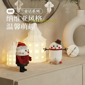 Weihnachten Puppe Figuren Spielzeug Geschenke Weihnachtsmann Schneemann Ornamente Deko - Bild 1 von 18