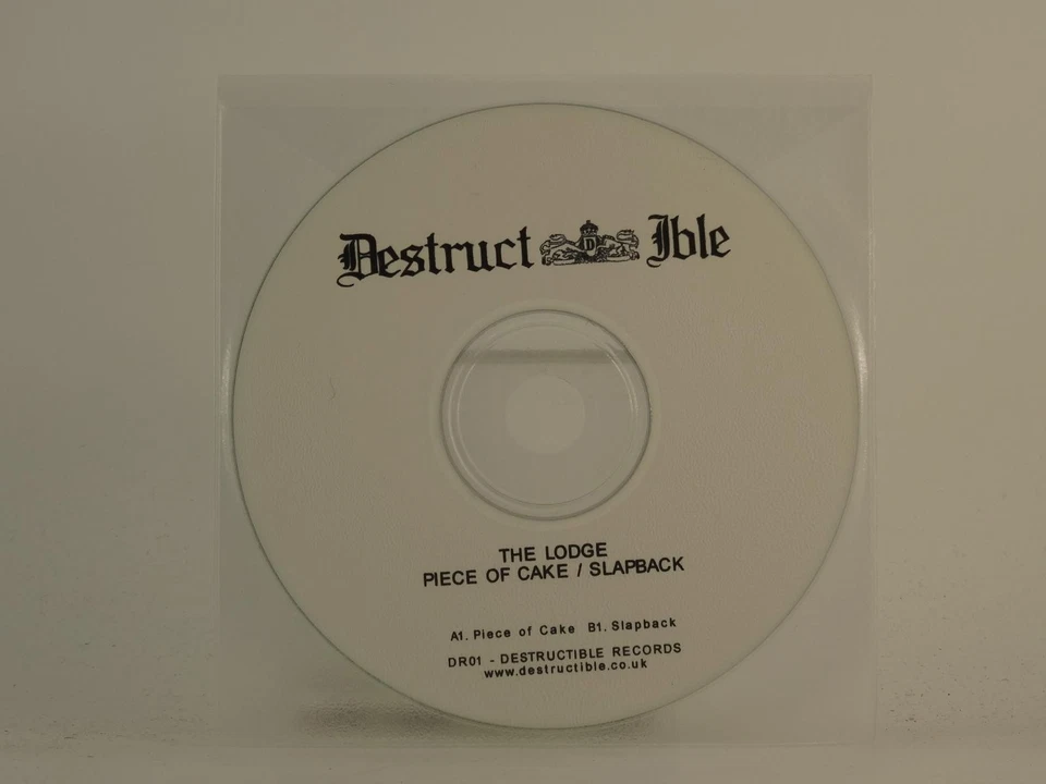THE LODGE PIECE OF CAKE (H1) 2 Track Promo CD Single including Plastic Sleeve DE - Image 1 of 4