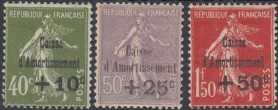 FRANCE 1930 Yvert 275/277 Neuf * (ref#22090) - Photo 1/2