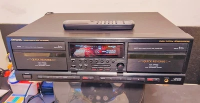 Aiwa AD-WX929 Cassettiera Doppio Pozzo - Immagine 1 di 4