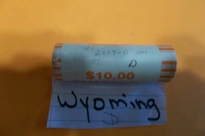 2007 Wyoming D State quarter roll mint roll - Picture 1 of 3