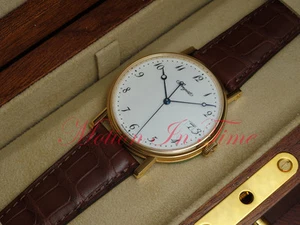 Breguet Classique Automatic 18k Yellow Gold 38mm White Arabic Dial 5177BA/29/9V6 - Picture 1 of 4