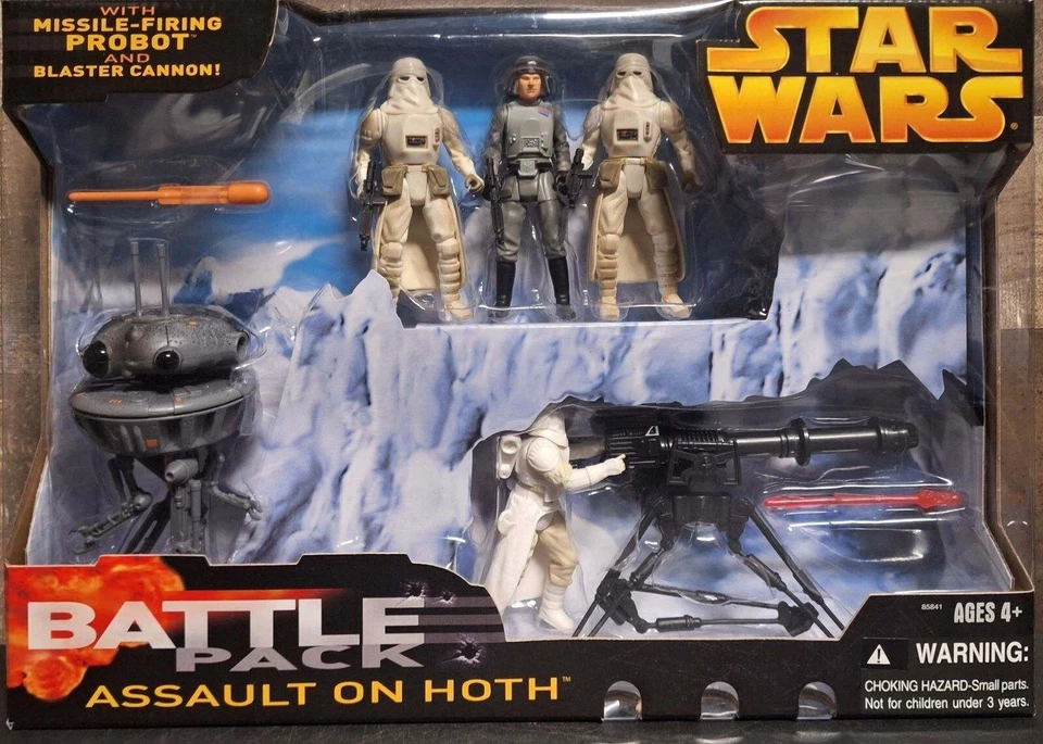 STAR WARS REVENGE OF THE SITH ASSAULT ON HOTH BATTLE PACK New Sealed Exc. Box — 第 1/4 张图片