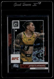 2023 Donruss Optic UFC #28 Jessica Andrade Black Velocity Prizm #/39 - Picture 1 of 2