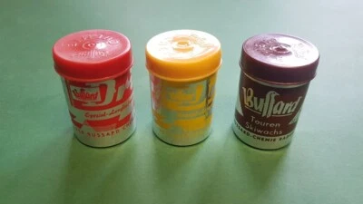 3 x buzzard Drix ski wax cross-country wax set GDR wax touring ski cross-country - Image 1 of 4