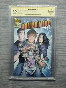 CBCS Graded 7.5 Adventure Van #2 Signed by Michael McMillian & Ryan Cody - Picture 1 of 3
