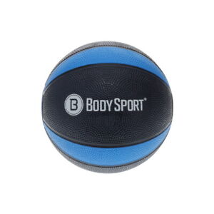 Body Sport Medicine Ball, 2 lb., 23.2-Inch Circumference, Blue/Black – Weighted