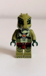 Lego Chima Figurine Loc122 - Crocodile Warrior Minifigure - Imagen 1 de 4