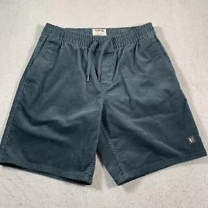 Pantalones Cortos Linksoul Pana Para Hombre Grandes Azul Algodón Informal Cordón - Imagen 1 de 9
