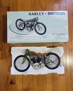 Vintage 1927 Harley-Davidson 8-Valve Racer Diecast Motorcycle 1/6 Scale by Xonex - Picture 1 of 12