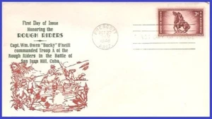 USA4 # 973 U/A SANDERS FDC   Rough Riders - Bild 1 von 1