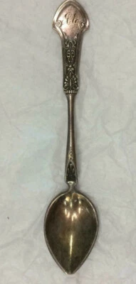 Gorham Corinthian Pattern 3 7/8" Cuchara Demitasse Cuenco de Lavado Dorado Foto 1 de 3