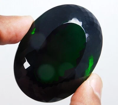 Piedra preciosa suelta corte ovalado granate tsavorita verde natural 902,20 quilates_CERTIFICADO Foto 1 de 4