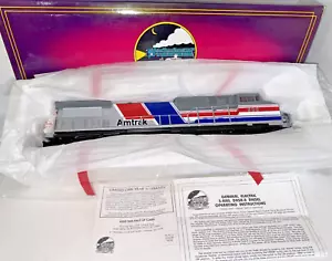 MTH O GA BW-500 AMTRAK G E DASH-8 40 DIESEL #500 W/DUAL MOTORS, HORN HIB - Picture 1 of 8