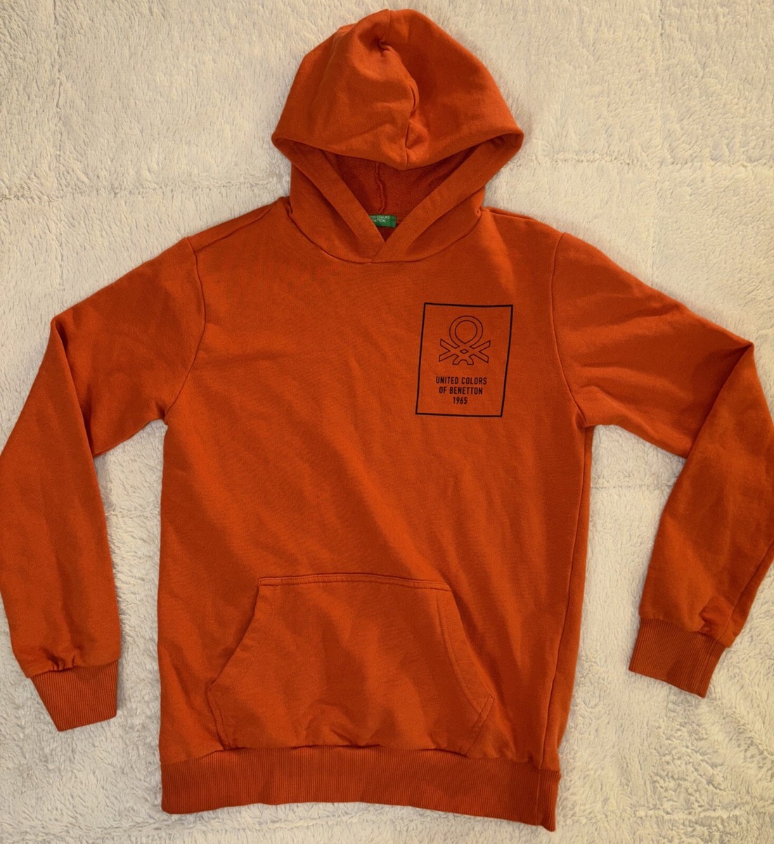 United Colors Of Benetton Unisex Kinder Kapuzenpullover - 100% Baumwolle Hoodie