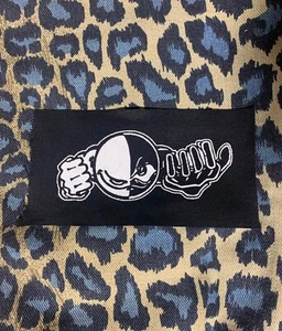 Patch fai da te Bouncing Souls "Ball" - crosta punk bandiera nera crepa residua Oi - Foto 1 di 1