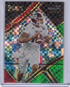 2023 Panini Select Draft Picks Field Level Hyper Squares #130 Dak Prescott 09/25 - Picture 1 of 2