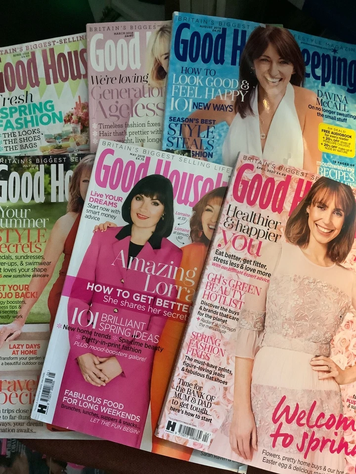 6 ISSUES GOOD HOUSEKEEPING MAGAZINE 2018/19/2020 - Image 1 of 1