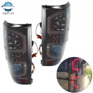 Pair LED Tail Lights For Ford Ranger XLT XLS 2011-2020 WILDTRAK PX1 PX2 PX3 - Picture 1 of 10