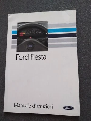 FORD  FIESTA  LIBRETTO USO  MANUTENZIONE  ORIG. ITALIANO EDIZION 01.1991   (204) - Immagine 1 di 4