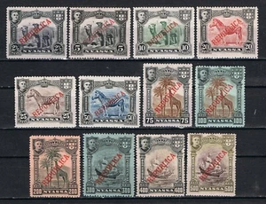 Niassa, 1911 Af. 52 a 63 MH/MLH set complet CV 52,50€/$57.95 - Picture 1 of 2