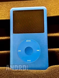Personalizzato Blu Apple iPod Classic 7a Generazione -📳 Taptic Mod 📳- 3000mah 512GB 1TB 2TB - Foto 1 di 7