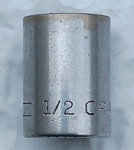 CRAFTSMAN TOOLS USA, V SERIES, 3/8" DRIVE, 1/2" SOCKET, SHALLOW, 12 POINT. - Bild 1 von 8