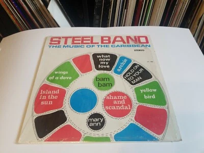 WIRL Steel Band ‎– The Music Of The Caribbean VG+ 12" Vinyl LP Reggae Steel Band - Image 1 of 4