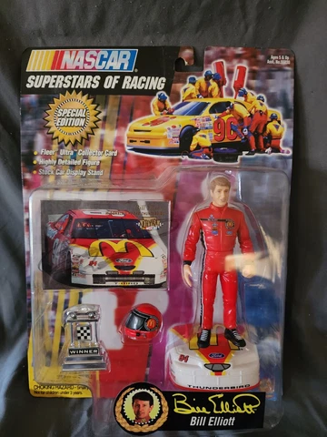 1997 Nascar Superstars of racing Bill Elliott. Special Edition By Toy Biz Cover