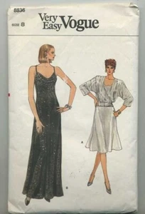 Vogue Pattern # 8836 Misses' Jacket & Dress Sz 8 - Picture 1 of 1