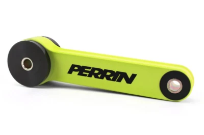 Perrin Neon Yellow Pitch Stop Mount For 1993-2024 Subaru Impreza WRX STI & More - Image 1 of 4