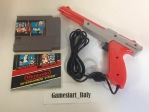 SUPER MARIO BROS & DUCK HUNT WITH ZAPPER NINTENDO NES PAL A GOOD VINTAGE 1985 - Imagen 1 de 3