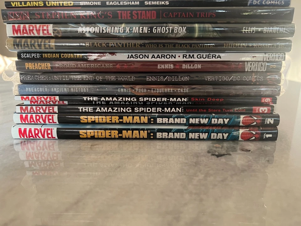 Libros de tapa dura de novela gráfica de cómics de DC MARVEL VÉRTIGO TPB TU ELIGES Foto 1 de 1