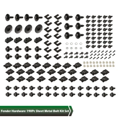 Fit For 68-72 Chevelle/El Camino 70-72 Monte Carlo Front End Fender Bolt Kit - Image 1 of 4
