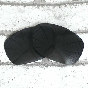Lenti di ricambio polarizzate per occhiali da sole Oakley Sideways nero massiccio UVA&UVB - Foto 1 di 4