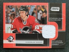 2001-02 Stadium Club Souvenirs MIS Miroslav Satan