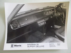 Morris Marina 1.8 Super Deluxe Original Werkfoto Pressefoto Photo Foto - Bild 1 von 2
