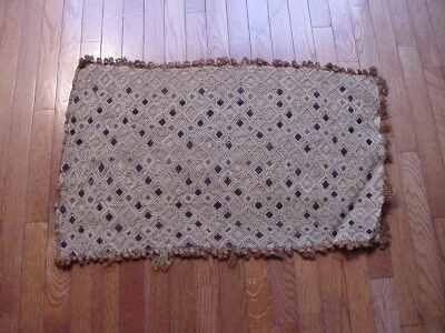 Tela Cuban arte africano vintage hecha a mano, tela Zaire Congo (RDC). Tapiz #217 Foto 1 de 3