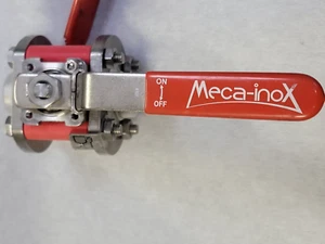 MECA-INOX - PN100 PI20/PR25 HF 8704 SANITÄR SS KUGELHAHN KOSTENLOSER VERSAND LOC VVV1 - Bild 1 von 14