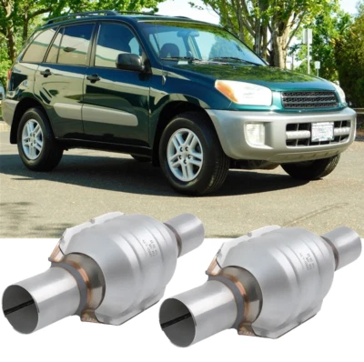 Conversor catalítico de entrada/saída aprovado pela EPA para Toyota RAV4 2L 2.4L 2PCS 2" - Imagem 1 de 4